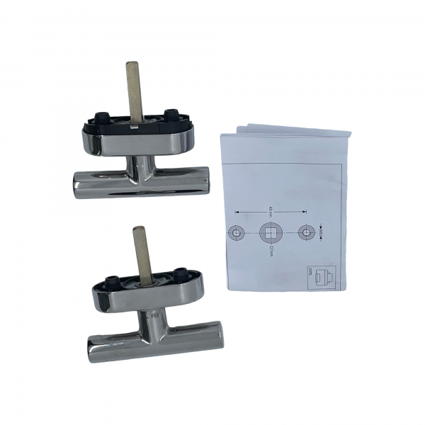 [BA] FSB Fenstergriff 3499 35 mm Vierkant Edelstahl poliert