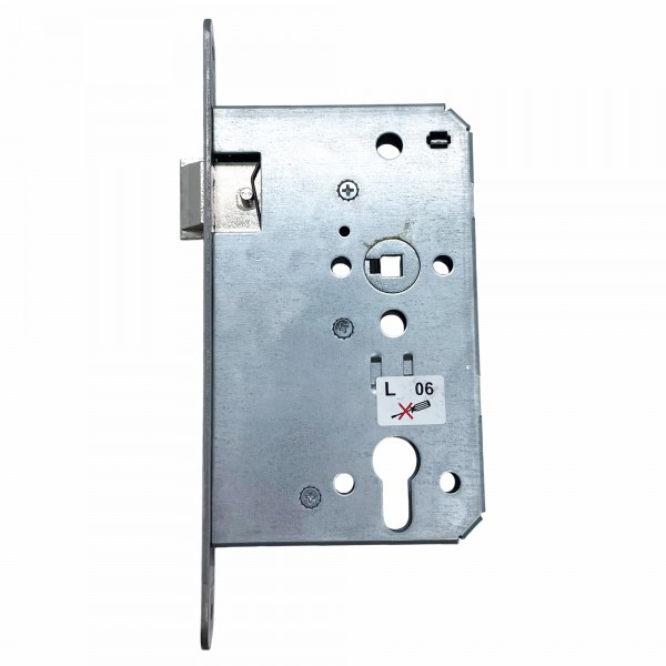 BMH Einsteckschloss 300 PZW 70/72/8 DIN Links Stulp 20x235 rund Edelstahl