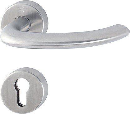 HOPPE Feuerschutzrosettegrt. DR/DR FS-E1138/42H/42HS Marseille, edelstahl, TS 40-65