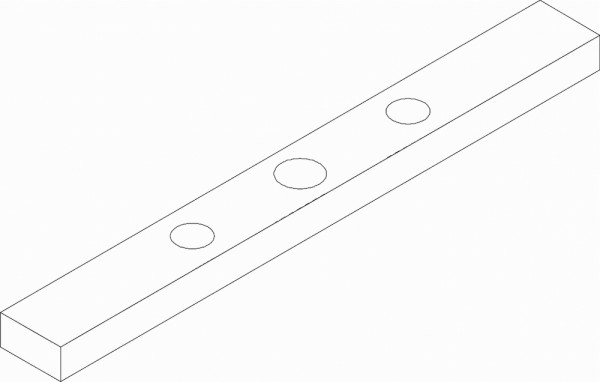 GEZE Rahmenunterlage 5 mm für LM Fenster