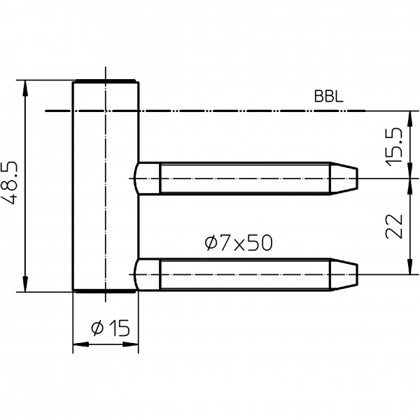 Simonswerk Rahmenteile vernickelt Variant V 4400 WF 4 NUV VE = 20 Stück