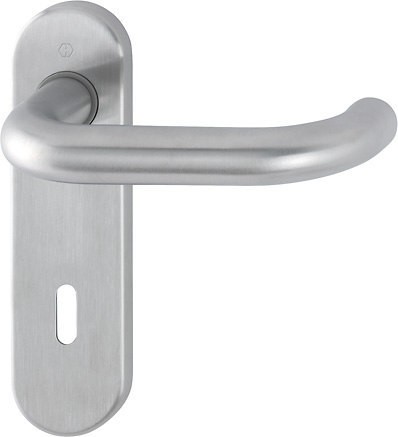 HOPPE Kurzschild Garnitur Paris E138Z/353K SST F69 8 OB-72 35-45