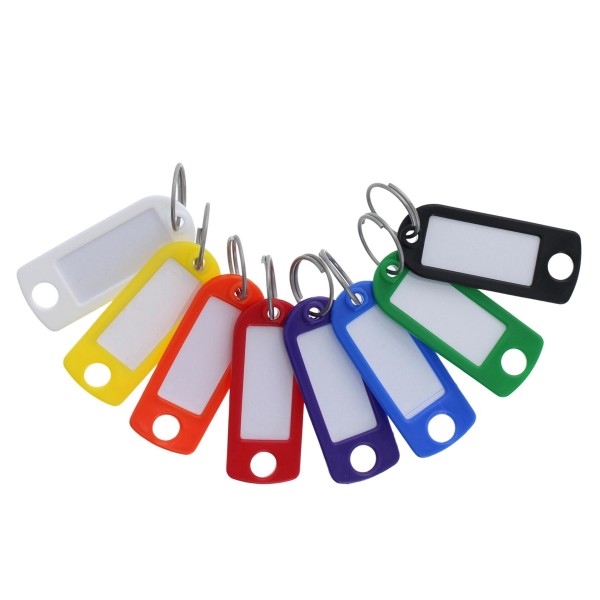 ToniTec Schlüsselanhänger in verschiedenen Farben inkl. Ring