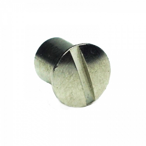 ToniTec® Hülsenmutter M4x10 M5x10 M6x10 M4x14 M5x15 M6x15 mit oder ohne Schlitz messing vernickelt