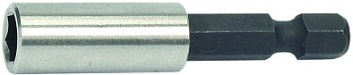 HaWe Magnethalter m. Sprengring f. Bits 58 mm Edelstahl, Dauermagnet 15.009