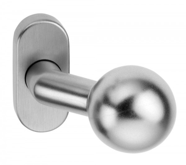 Dieckmann Kugelknopf 2033/4010/01 auf Rosette LM-elox.