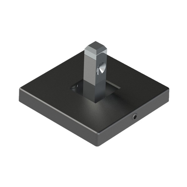 Hettich CADRO Wand-/Bodenbefestigung 55X55 SW MA