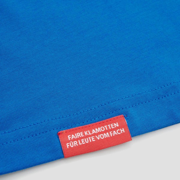 MACH ICH® T-Shirt mit BackPrint Slogan 1 Unisex (Kobaltblau)