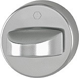 Hoppe Olive auf Rosette F9 Aluminium stahl OL92/42KS 8/040