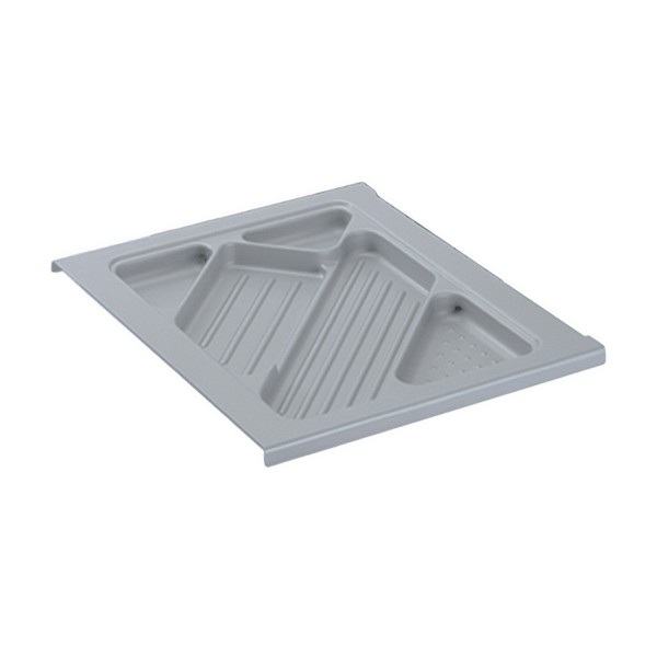 Hettich Schreibmaterial - Auszug Kunststoff Alu finish