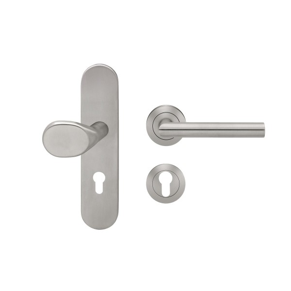 Karcher Schutzwechselgarnitur ESGR28 680 ES2 PZ/72 , Knopf gekröpft , Edelstahl matt
