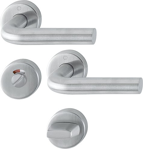 Hoppe Badgarnitur Bonn RW-SK/OL F69 Edelstahl matt E150/42H/42HKVS