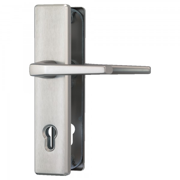 [BA] Abus Schutzbeschlag HLS214 F9 beidseitig Drücker