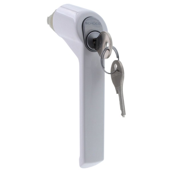 Schüco Steckgriff für Kunststofffenster abschließbar 254725 214904 214911 214912