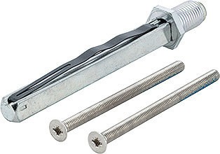 HOPPE Zubehör für Sertos FS Knopf / Griff Kurzschild