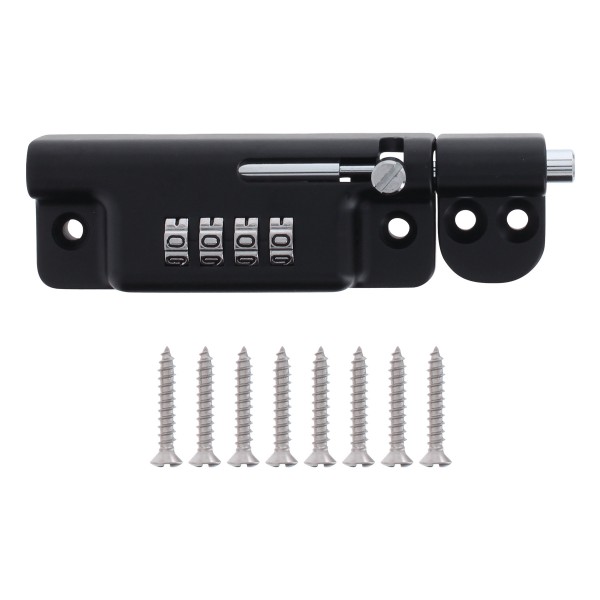 ABUS Sicherheitsriegel mit Zahlenkombination 322/112 schwarz CL/DFNLI