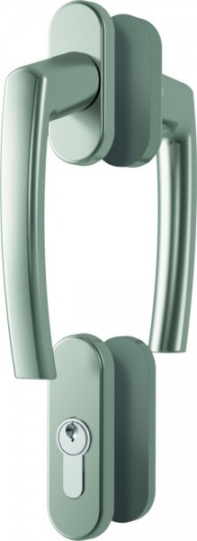 Rotoline Türgriffgarnitur ohne Roto-Logo K061A10221 titan matt elox.