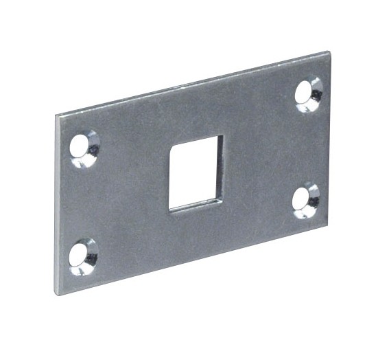 Niederhoff + Dellenbusch Führungsblech für 10 + 13 mm VK Stange hell verzinkt 5854 1013 33