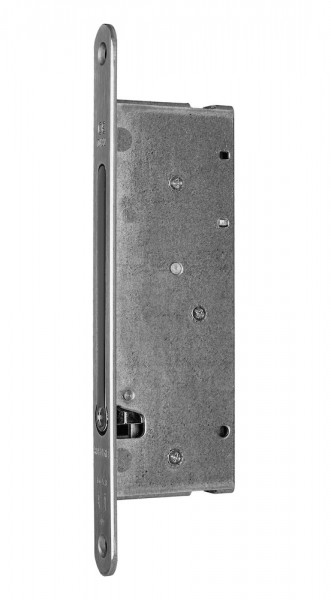 BMH Falztreibriegelschloß Typ 1155 45 mm Dorn Stulp 20 mm abgerundet Edelstahl
