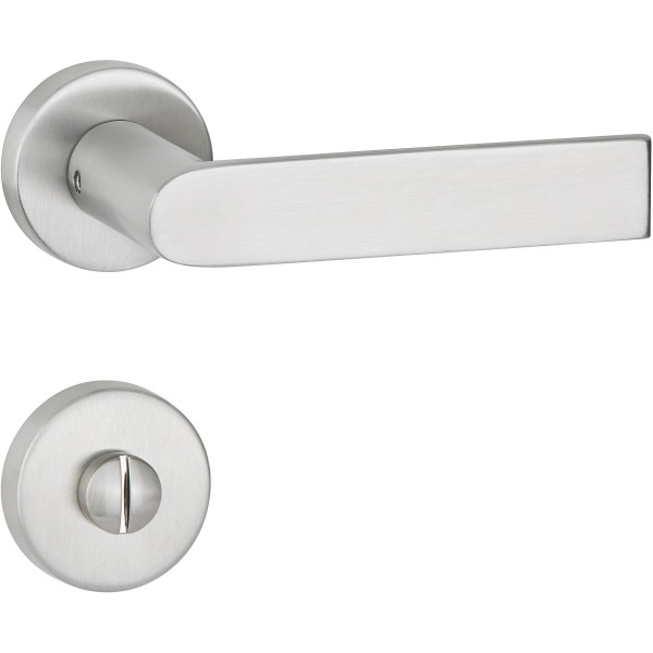 Hermat ZT Rosettengarnitur BAD Basic 13 Oberfl. 60 Edelstahl matt