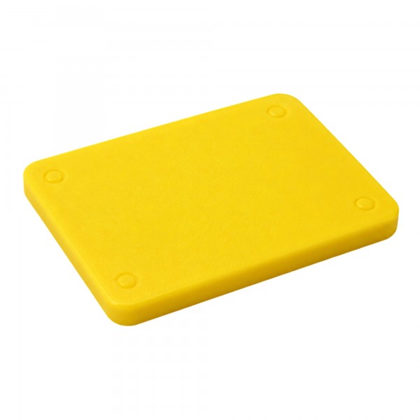 gelbrot Unterlegplatte 40 x 60 x 4 mm Kunststoff gelb a 1000 Stück
