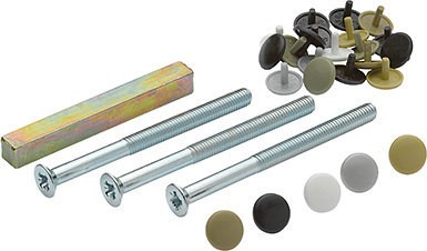 HOPPE Befestigungs Set TS 72 - 77 f Profiltür Garnituren außen Griffplatte