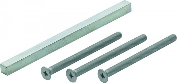 HOPPE Befestigungsset für TS 87-92 verzinkt M6 x 100 mm 3 Stück