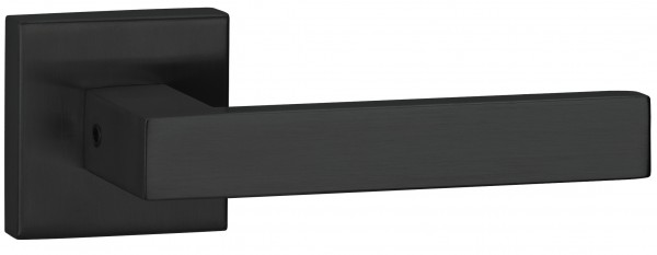 Hermat ZT - Drückergarnitur 1682 L WEST Oberfl. 74 (Classic Black beschichtet)