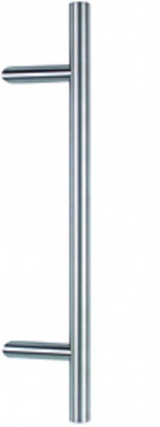 gelbrot Stangengriff D 30 mm 400 / 300 2 schräge Stützen, 45 ° (25 mm Dm.)