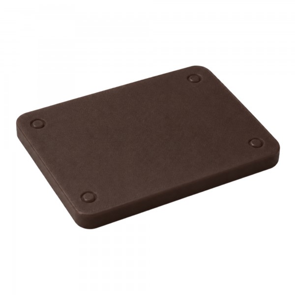 gelbrot Unterlegplatte 53 x 66 x 10 mm Kunststoff braun a 250 Stück