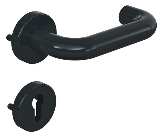 HEWI FS Drückergarnitur 111R12.230 9 mm PZ Farbe 92 anthrazitgrau