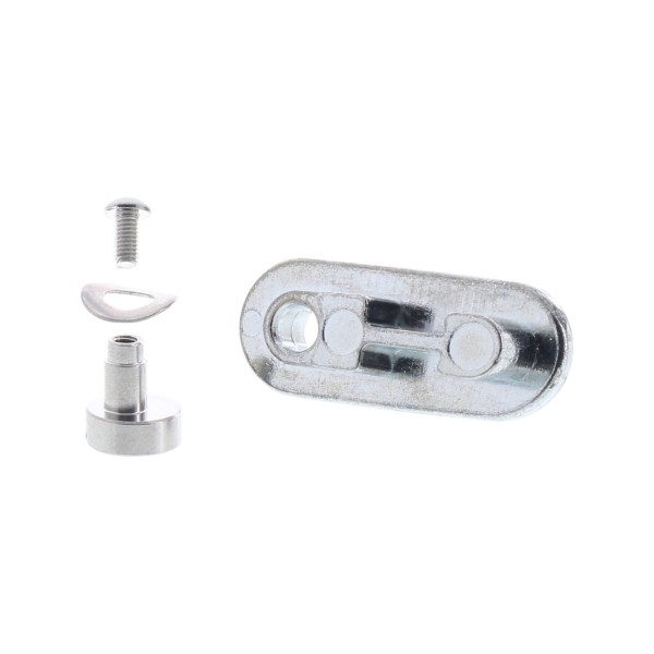 FEPS Schwinge, Zapfen & U-Scheibe - schraubbar als Ersatz für Kippriegelbauteile der Marke Siegenia Serie Favorit