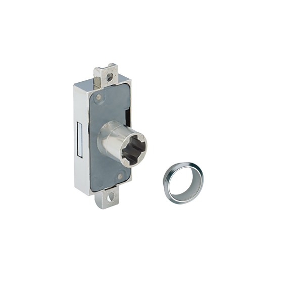 Hettich Set Zylinder Drehstangenschloß Z23 D 15 zum Anschrauben Lg 20 mm