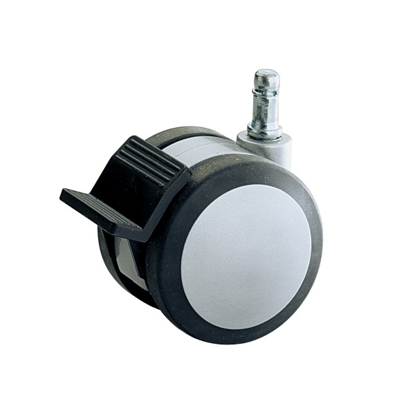 Hettich Lenkrolle mit Feststeller für harte und weiche Böden