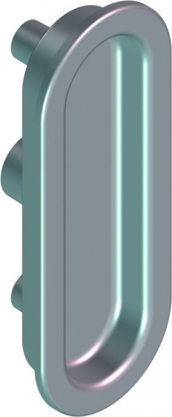 Roto Patio Life Rotoline Griffmulde außen 63 mm natursilber R01.1