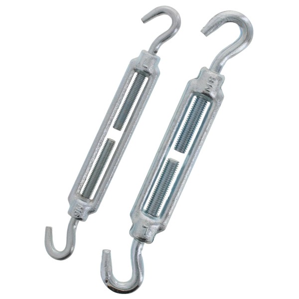 ToniTec® Spannschloss mit Haken Stahl verzinkt DIN 1480