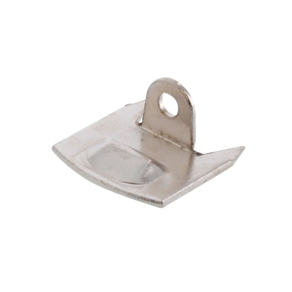 Anschlag für ToniTec® Möbelriegel vernickelt messing