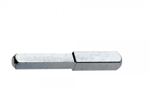Dieckmann Massivstift, verzinkt, Typ MAE 0572 8/10x95mm,einseitig abgesetzt