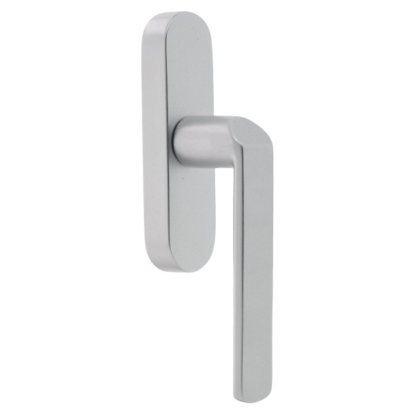 Schlechtendahl Getriebegriff Aluminium Fenstergriff mit Rasterung für Alufenster