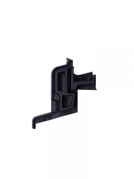 Gutmann Endkappe 68/34 schwarz links