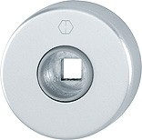 Hoppe Griffrosette F1 Aluminium natur 42KV RFL-R/L