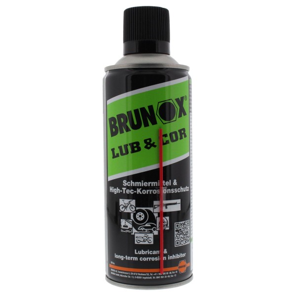 BRUNOX LUB + COR High-Tec Schmiermittel + Korrosionsschutz 400 ml