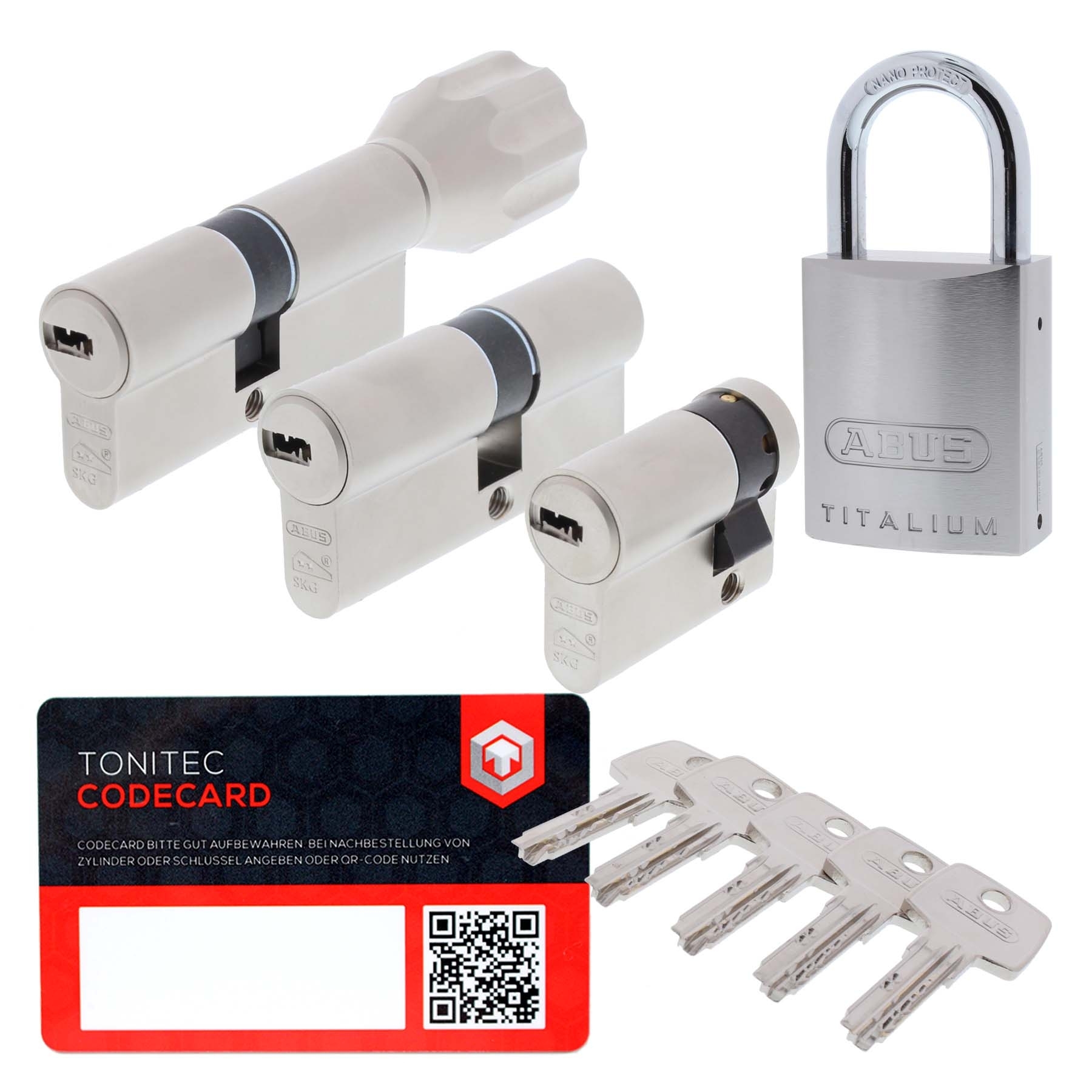 Aufpreis Knaufzylinder für Modell ABUS C73 C83 EC550 EC660