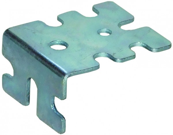 gelbrot EURO Verbindungswinkel chromatiert