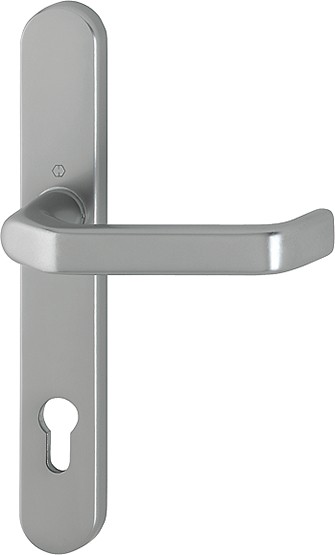 Hoppe Profiltür 1/2 Türgriffgarnitur Liverpool F9 Aluminium stahl