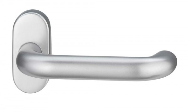 Dieckmann U-Form Drückerlochteil auf oval.Ros Edelstahl 8 mm Nr.1103/2033