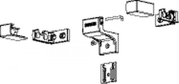 Geze Konsolensatz A Slimchain schwarz