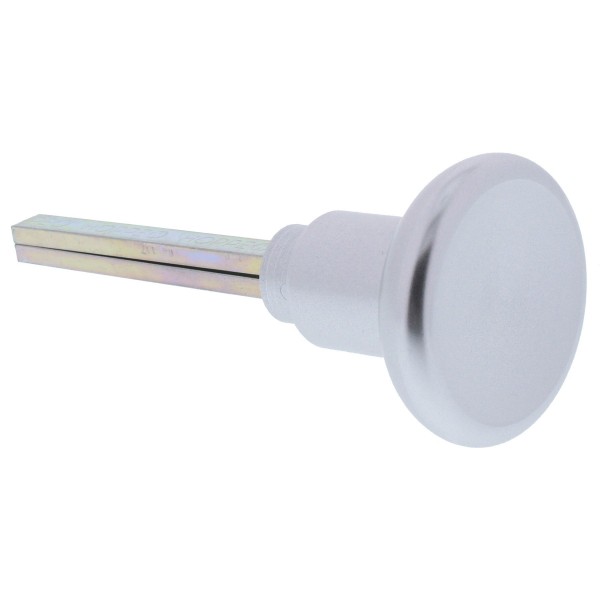 HOPPE Aluminium Knopf Stiftteil Modell 54 für Wohnungsabschluss-Türen 8 mm