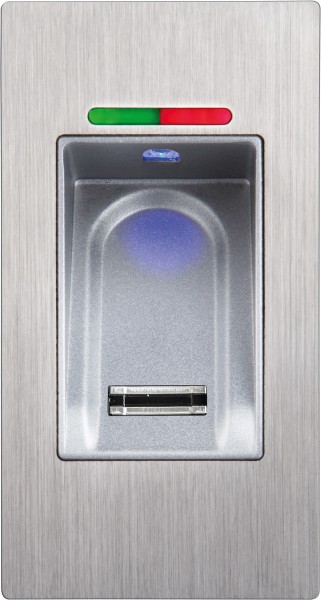 IDENCOM BioKey Fingerprint Türintegration mit Rundstecker für MACO Open Door 680807