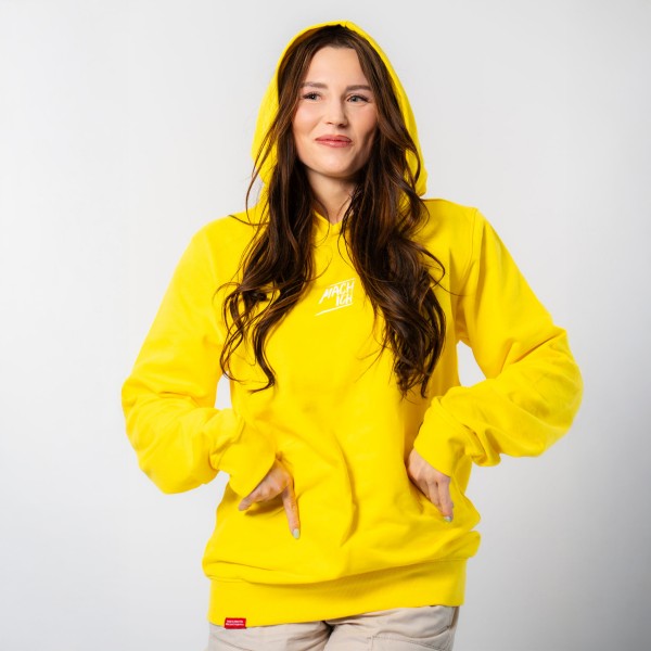 MACH ICH® Hoodie mit Classic Logo Unisex (Sonnengelb)